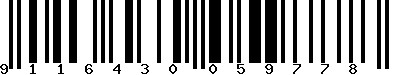EAN-13 : 9116430059778