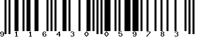 EAN-13 : 9116430059783