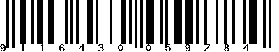 EAN-13 : 9116430059784