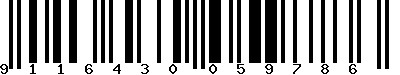 EAN-13 : 9116430059786