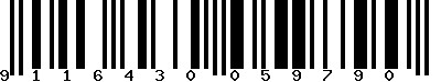 EAN-13 : 9116430059790